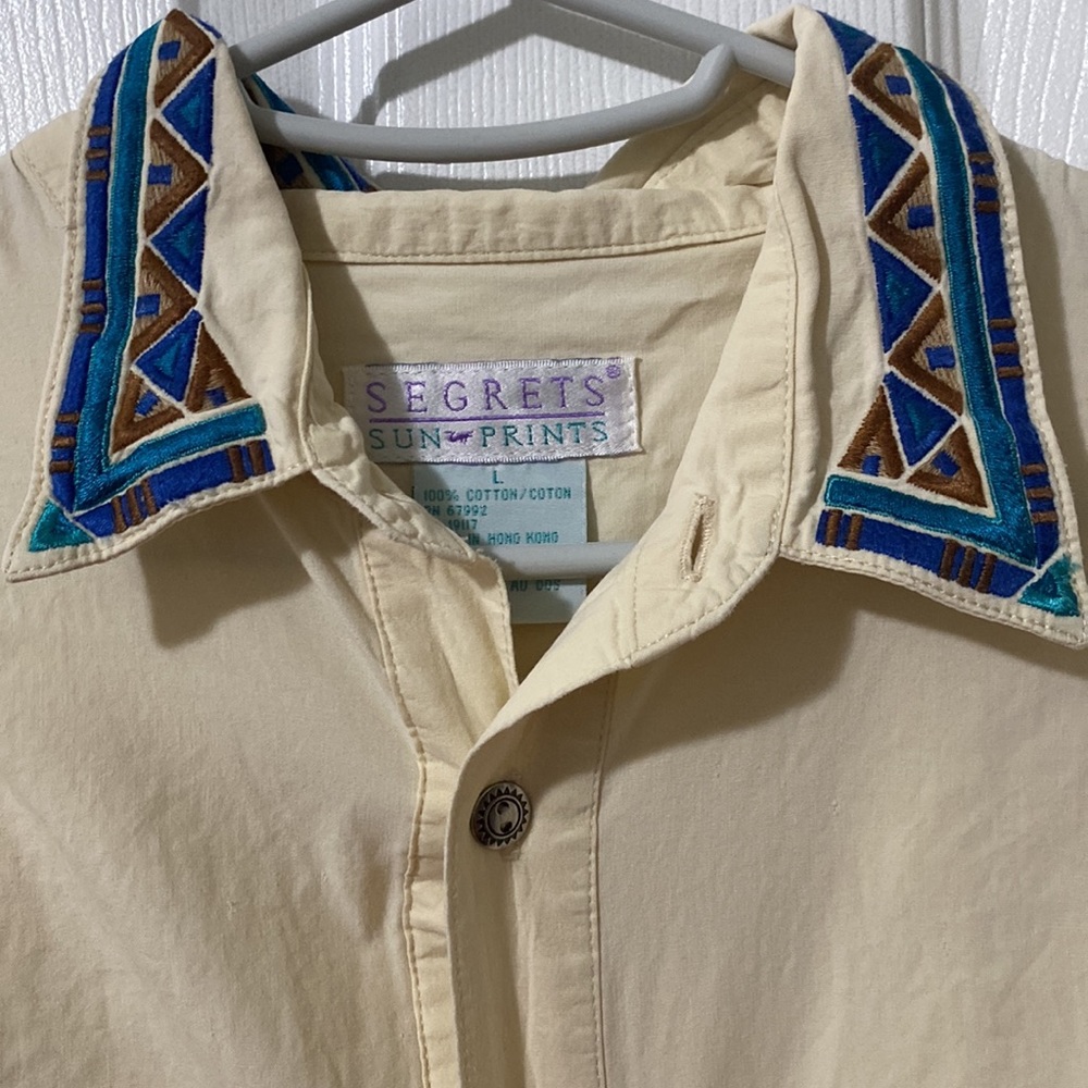 Vintage Western button down - Picture 2 of 4